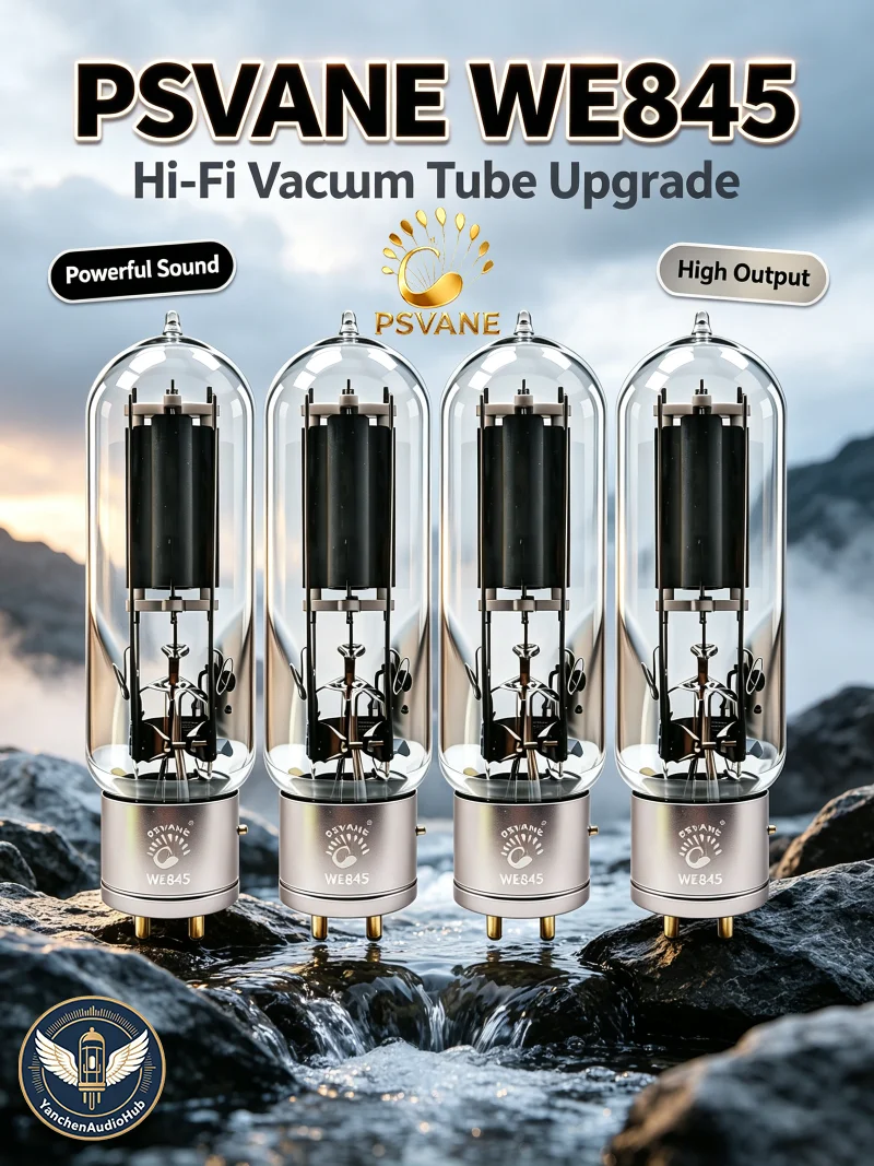 PSVANE brand new 2027 brand new WE845 tube, factory precision matching, stock straight hair, classic high-fidelity audio upgrade