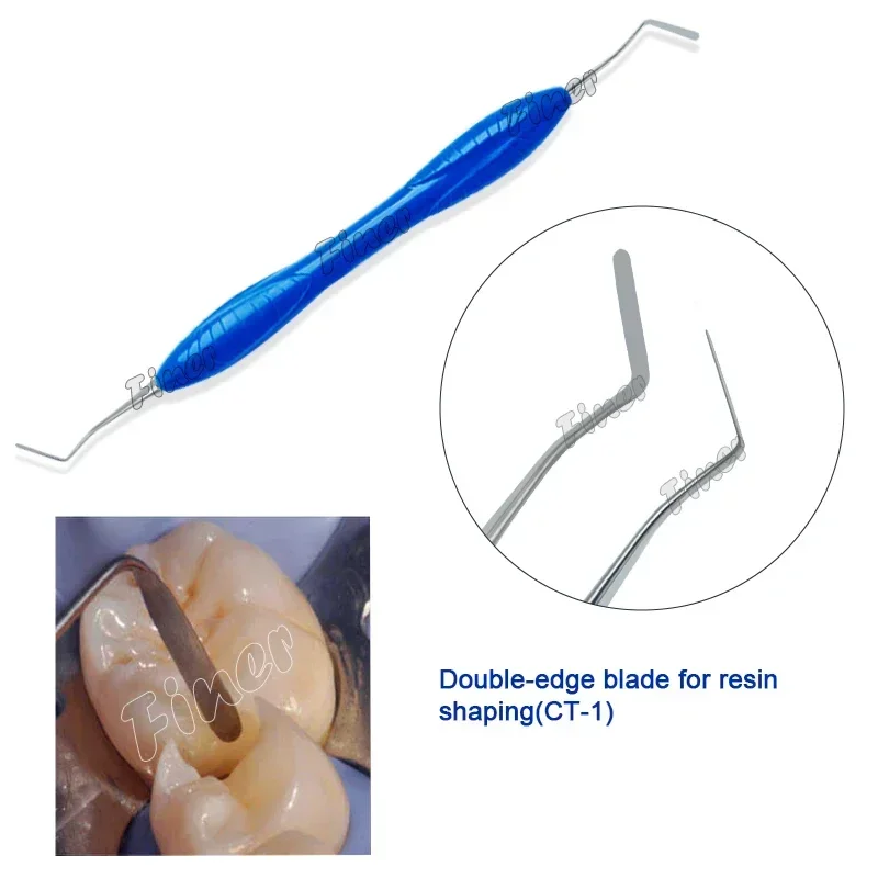 1PC Dental Resin Spatulas Filler Composite Filling Instruments Silicone Handle  Aesthetic Restoration Dentistry Tool