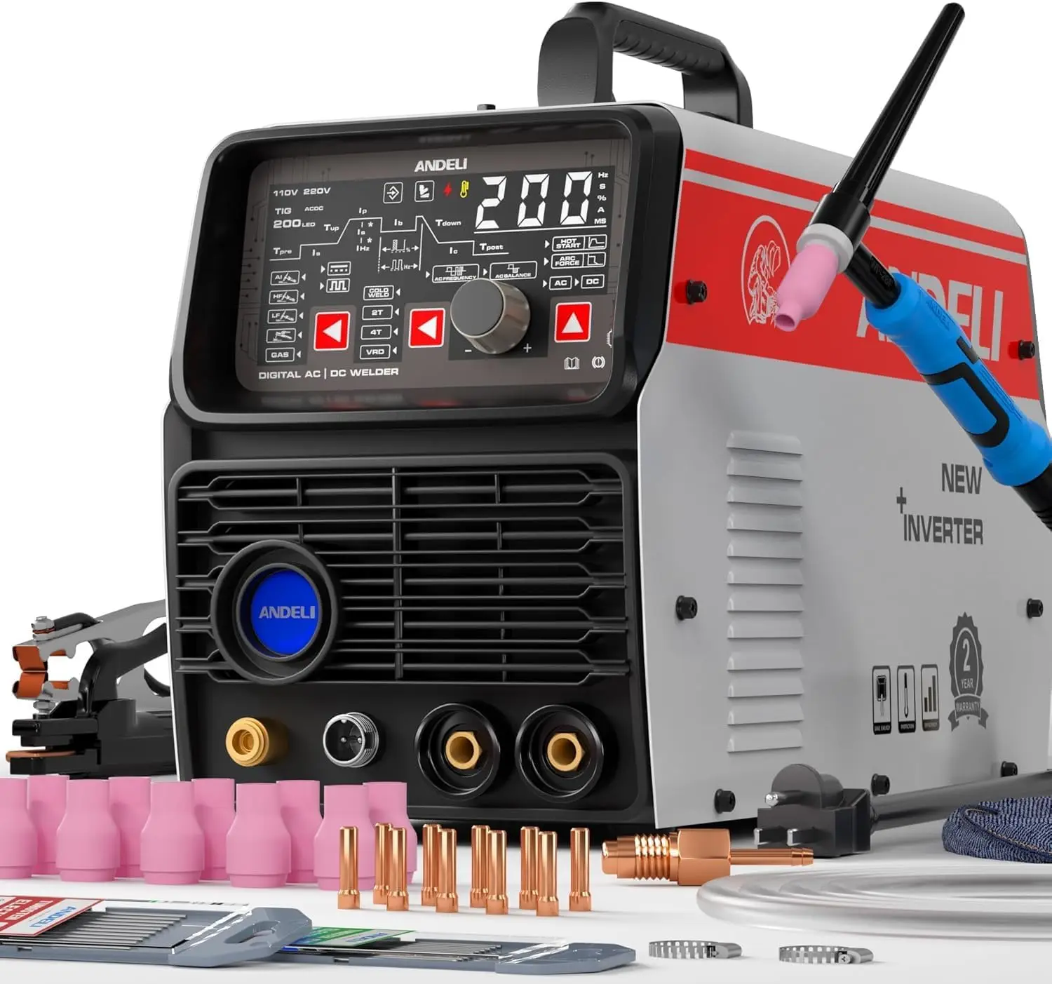 8-In-1 Ac/Dc Tig We…