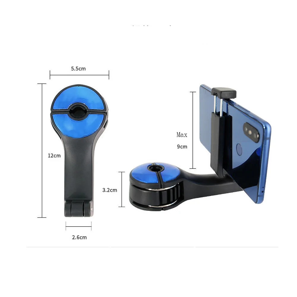 Car 2 in 1 New Headrest Hook Phone Car Holder Car Hanger Portable Seat Back Hanger Storage Hook Phone Holder Auto Fastener Clip