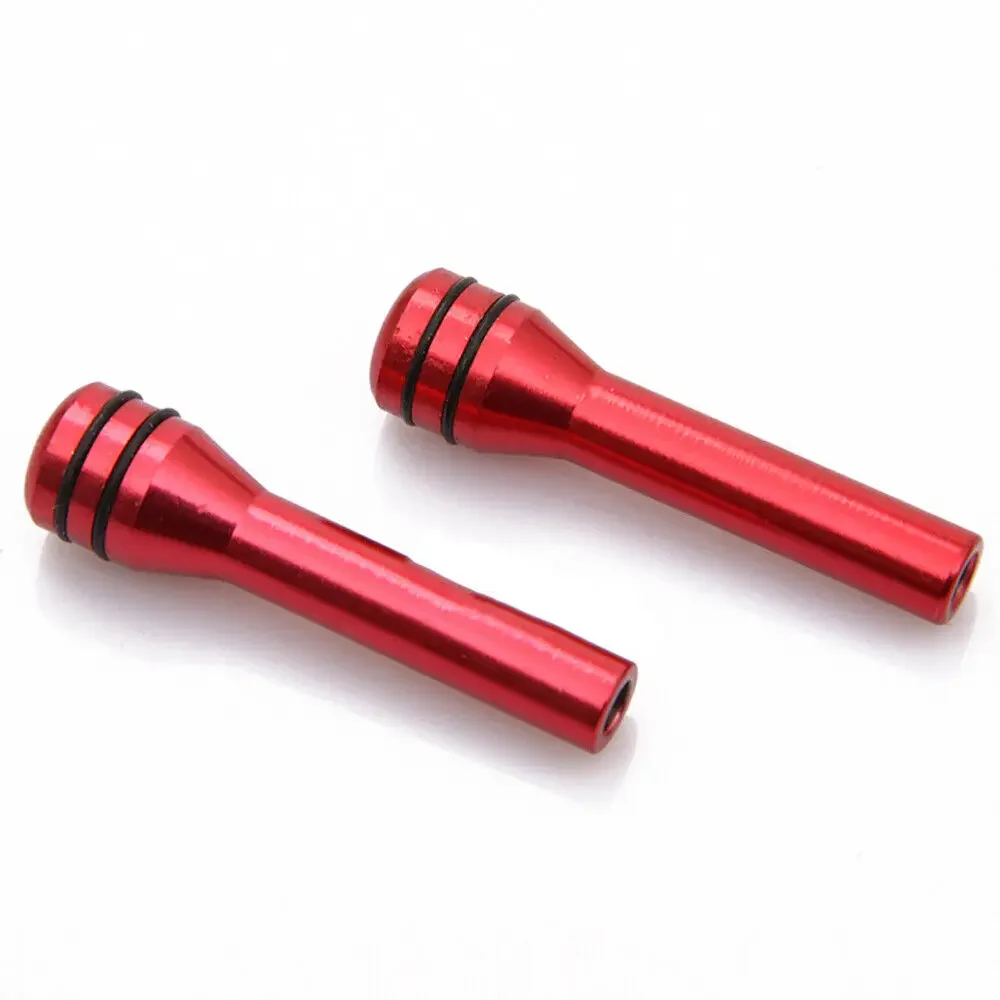 빨간색 자동차 트럭 인테리어 문짝 잠금 손잡이 풀 핀, 범용 액세서리, 2x