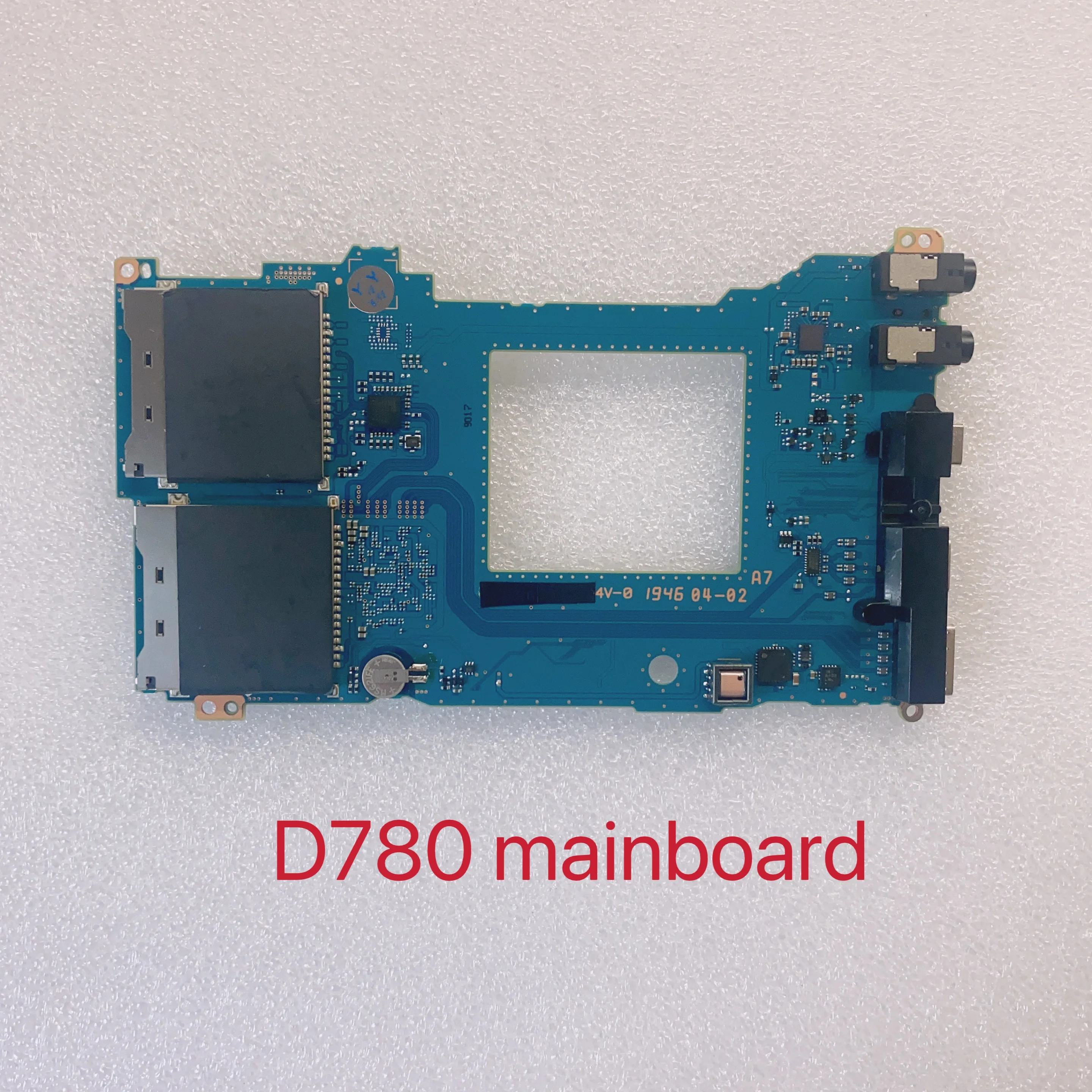 Imagem original placa principal pcb mcu placa principal placa mãe com programado para nikon d780