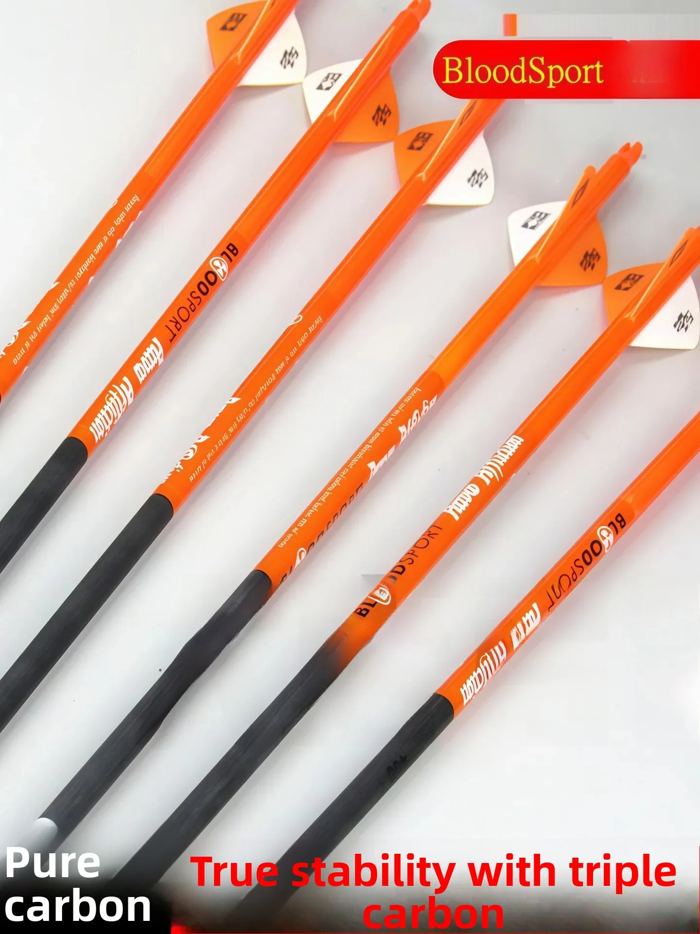frecce-in-fibra-di-carbonio-bloodsport-colore-verde-fluorescente-attrezzatura-per-tiro-con-l'arco-arco-in-fibra-di-carbonio-giocattoli-per-il-tiro-con-l'arco