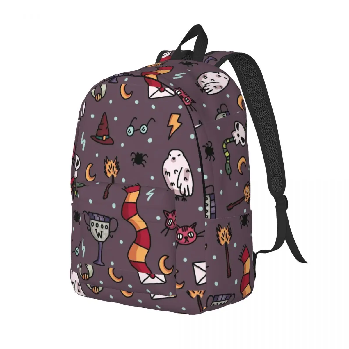 Potters Magical Classical Backpack Sports Student Hiking Travel Daypack for Men Women Laptop Shoulder Bag