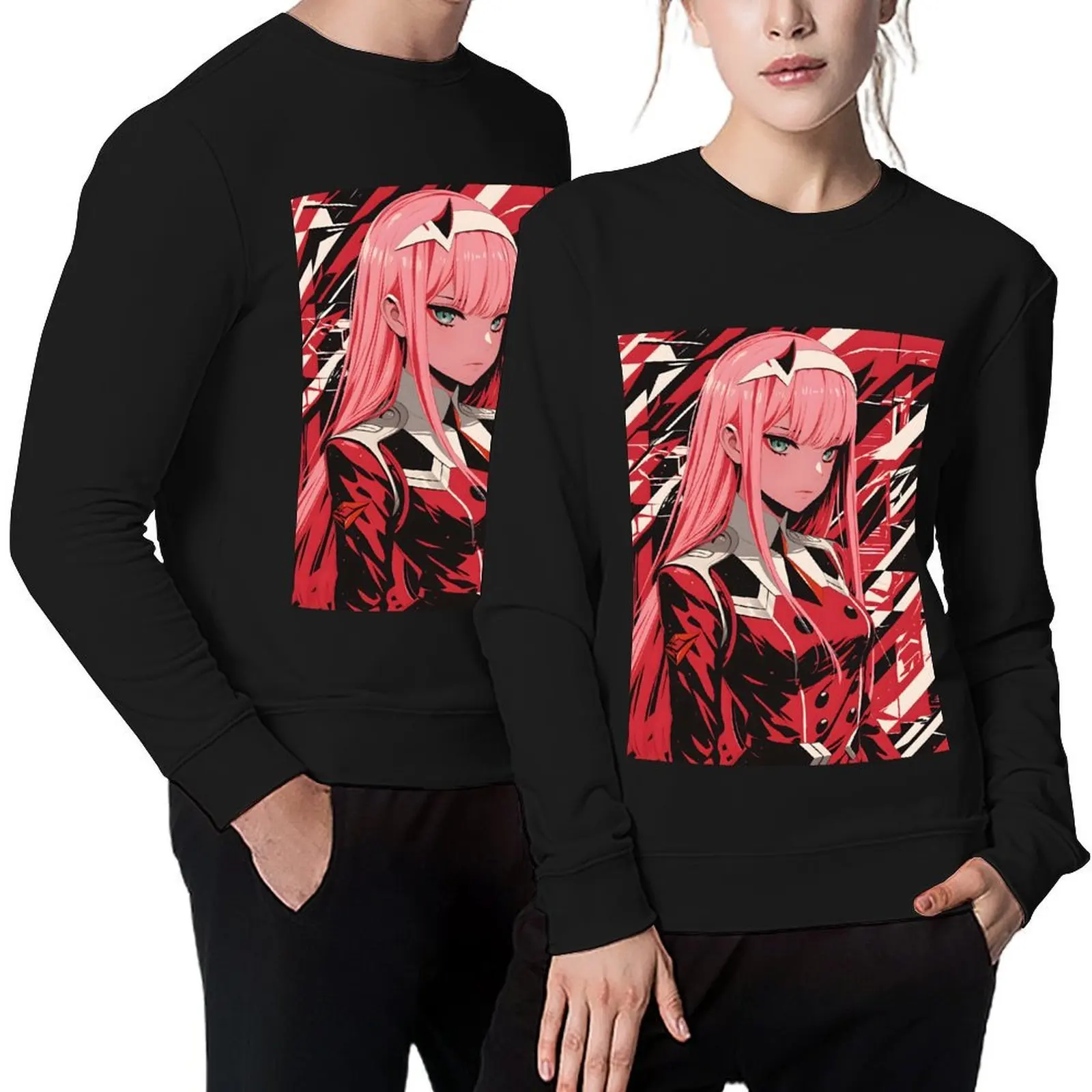 

Zero Two - Darling in the franxx 22 Pullover japanese style aesthetic clothing tracksuits anime clothes hooded sweatshirt
