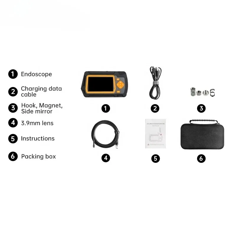 PZ-10 5-Megapixel HD Inspection Camera 3.9mm Lens for Auto Repair And Pipeline Engine Industrial Use