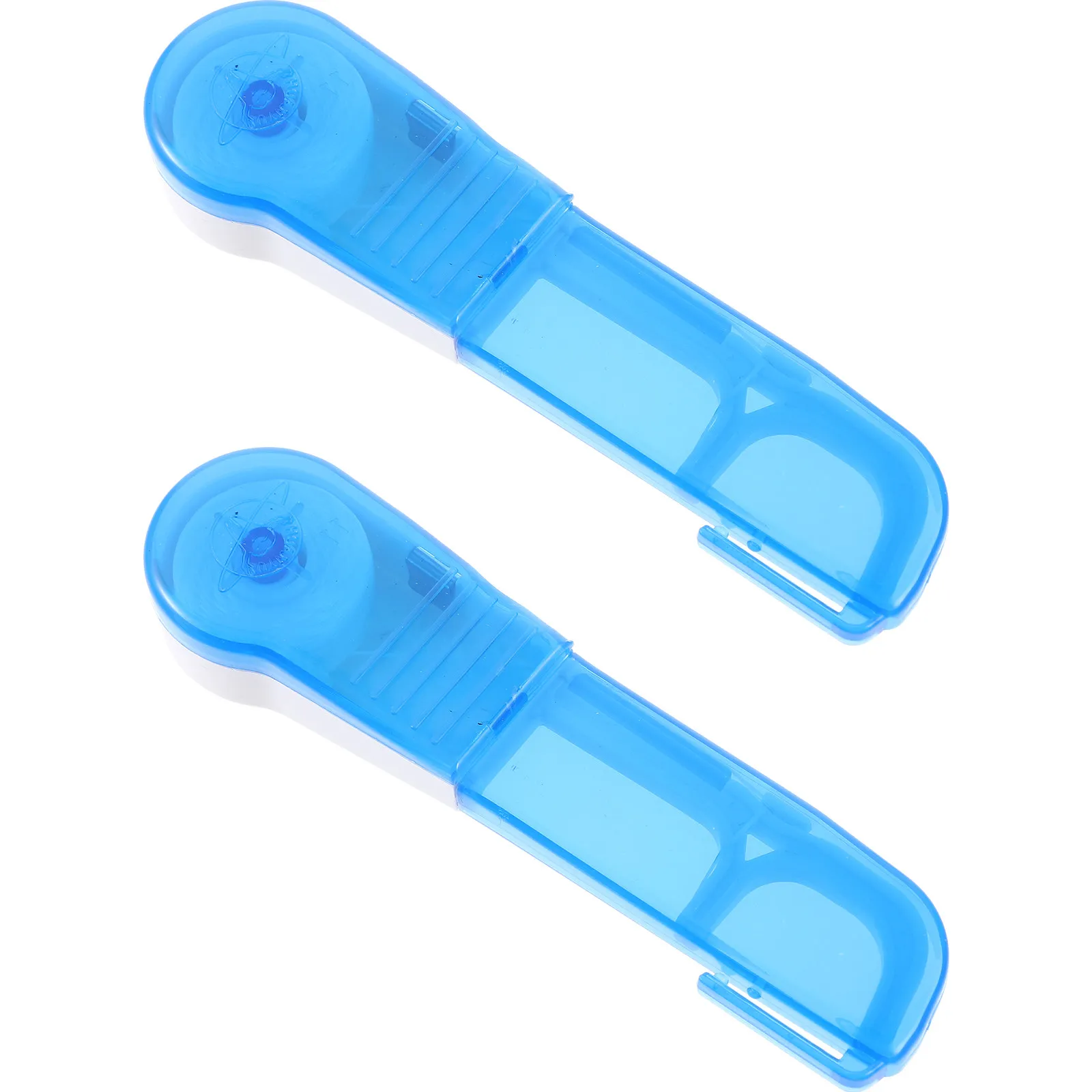 

Набор из 2-х держателей для зубной нити с удобной ручкой, рифлеными зубцами для профилактики гингивита, 30 м нити, держатель для зубной нити