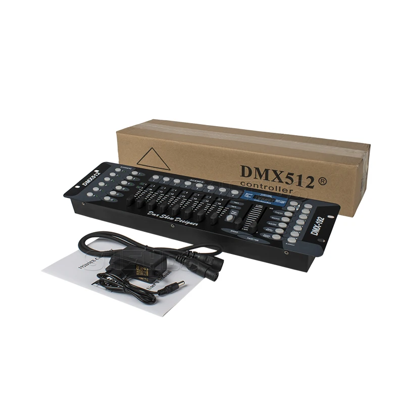 Controller console DMX 1024 per illuminazione scenica DMX 512 Attrezzatura controller DJ Standard internazionale 192/768/Console Pilot 2000