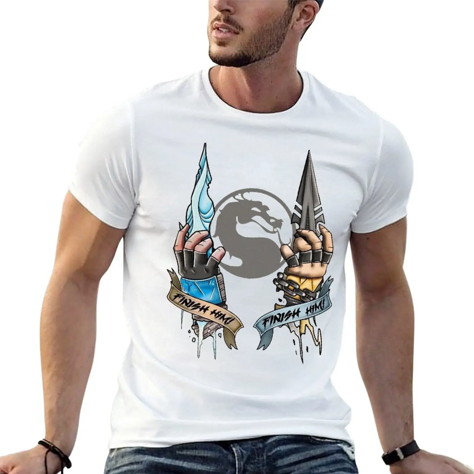 

vs Kombat anime man shirt t personalised for shirts t Mortal Subzero Scorpion T-Shirt