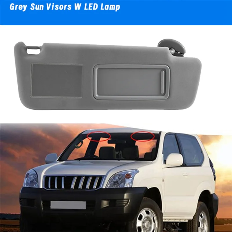 

74310-6A020-B1 74320-6A020-B1 74320-60850-B1 Car Sun Visors Shades Sunvisors Vanity Mirror