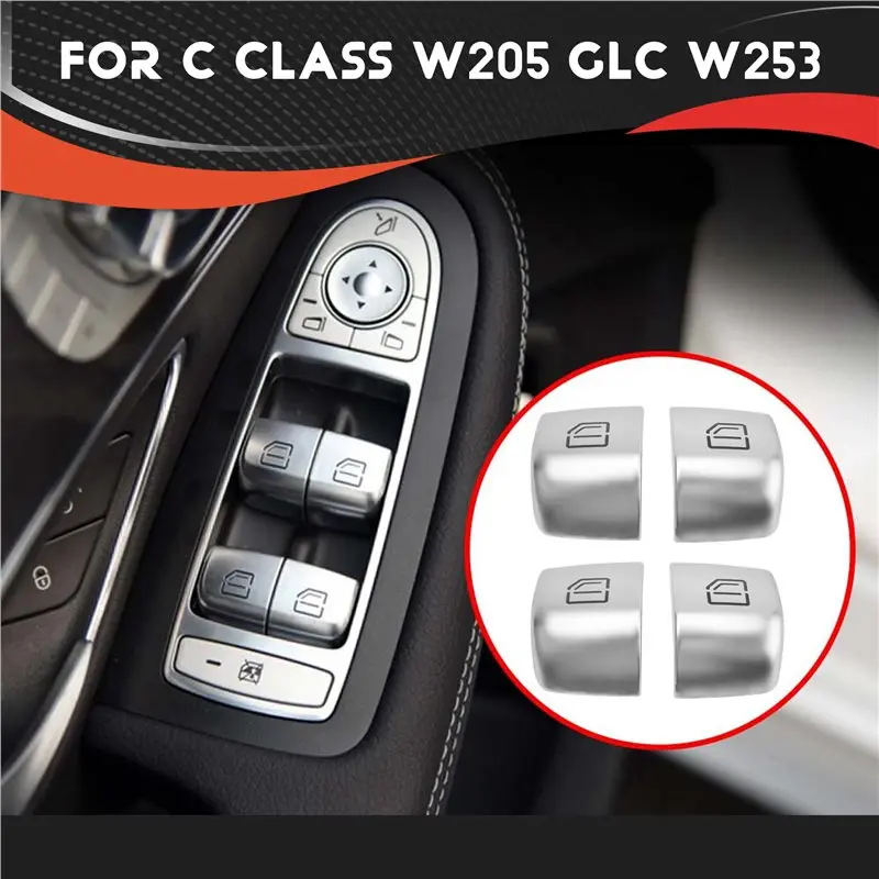 【 Store!!】 4PCS Door Window Glass Lifter Control Switch Button For C Class W205 GLC W253