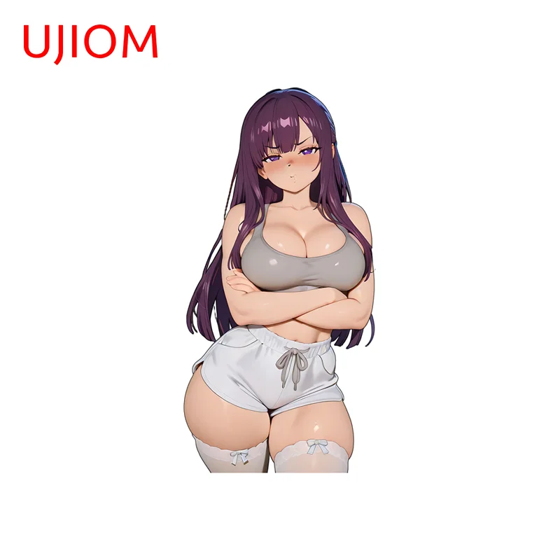 UJIOM Fern Hentai Big Breasts Wall Sticker Premium Eye Catching Design Sunscreen Vinyl Decal Suitable For Amusing Wallpapers