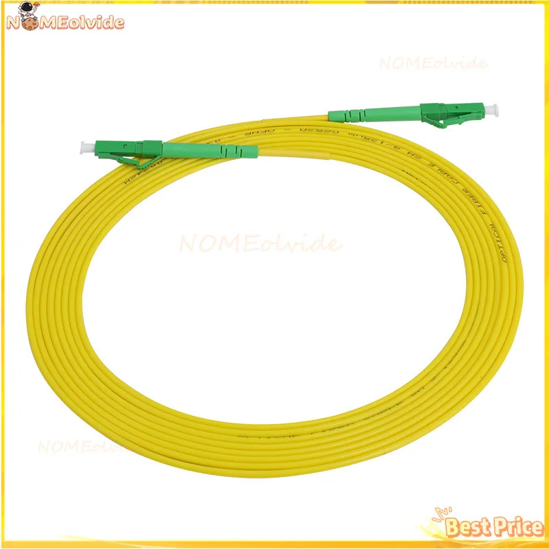 Ftth fibra óptica jumper cabo, lc/apc-lc/apc, 1m/2m/3m/5m/10m, 2.0mm/3.0mm, 10 peças