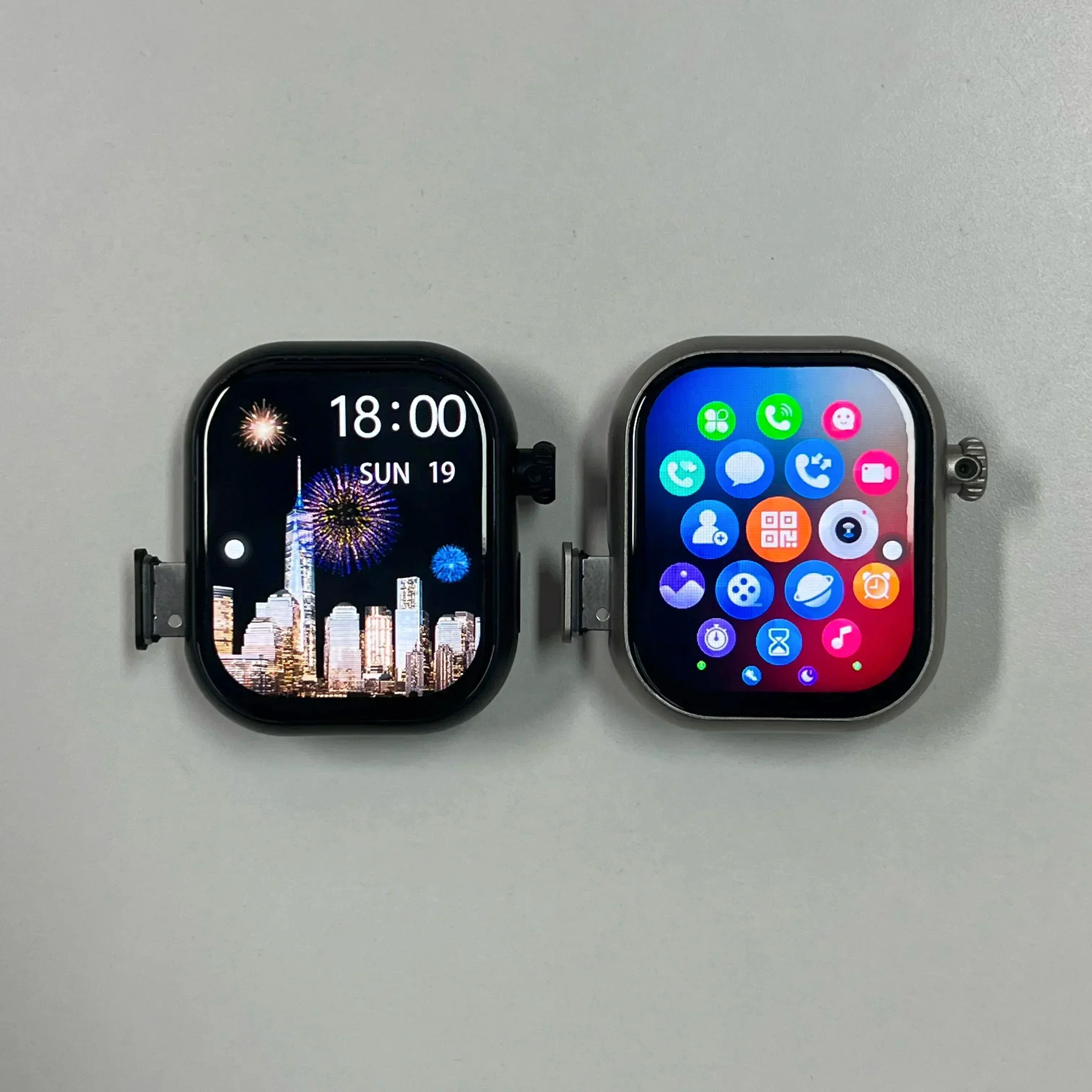 Android Smartwatch with 180° Rotating Camera & SIM Card Slot