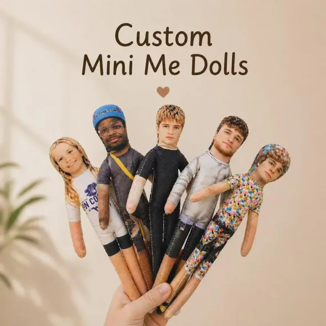 Custom Bendable Plush pillows, Personalized Photo Stuffed home decoration, Posable Keepsake Birthday Anniversary