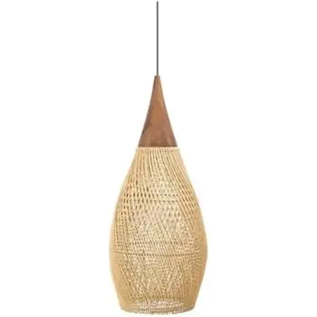 6 best sales Rattan-Kronleuchter - №6