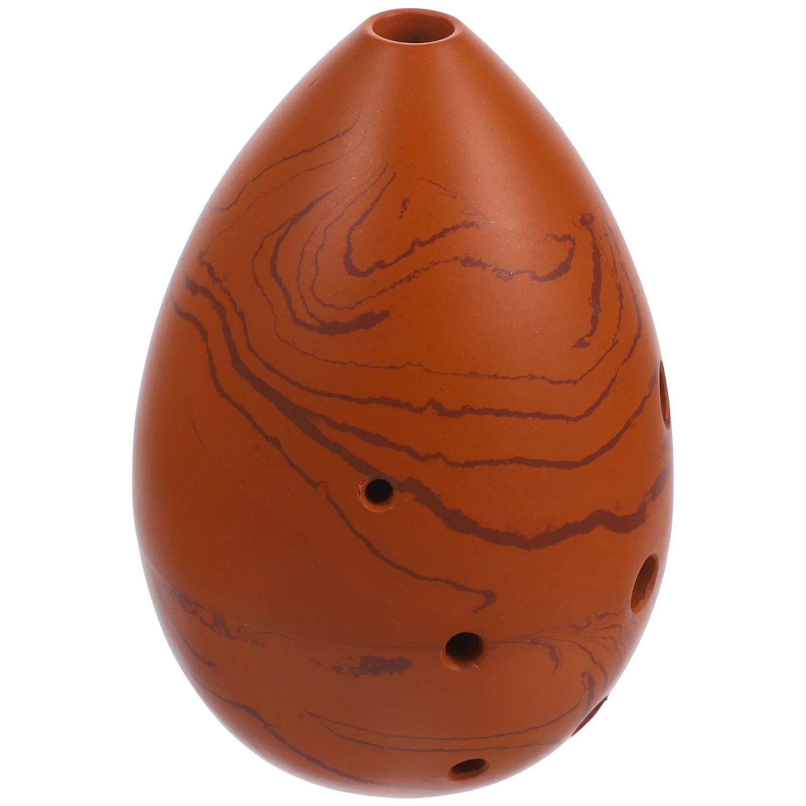 1 مجموعة المهنية 8 حفرة Xun عالية الجودة الفخار أداة الرياح الصغيرة المحمولة للمبتدئين والأطفال 8 حفرة Xun