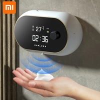 Xiaomi Liquid Foam Soap Dispensers Time Temperature Display Human Body Induction Hand Wash Waterproof Automatic Soap Dispenser