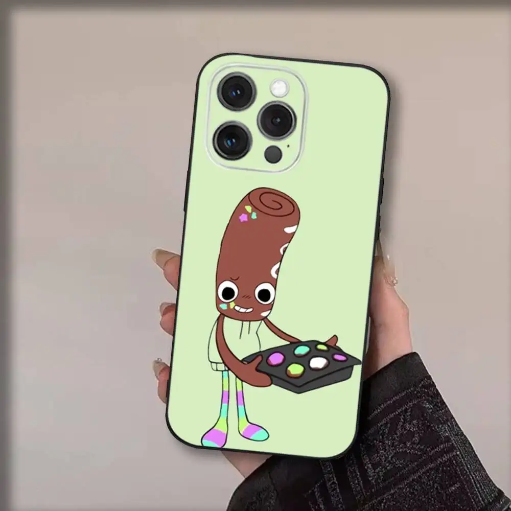 Cute D-Dandys W-Worlds Phone Case For iPhone16,15,14,13,12,11,Pro,Max,Plus,X,XS,SE4,E,Mini,Soft Black Case