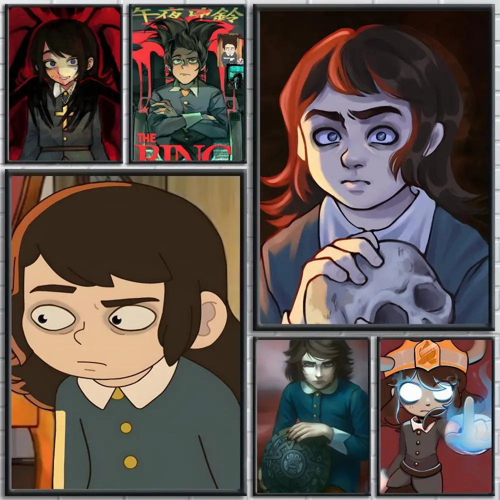 

Abaddon H-haunted Hotel Poster Trendy And Easy-to-Apply Wall Art Stickers For Home Decor And Dorm Room Walls