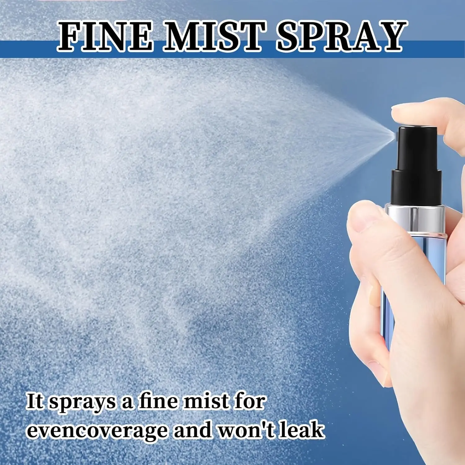 1/5Pcs Refillable Perfume Empty Bottles With Spray Scent Pump Portable Travel Empty Cosmetic Containers Mini Spray Atomizer