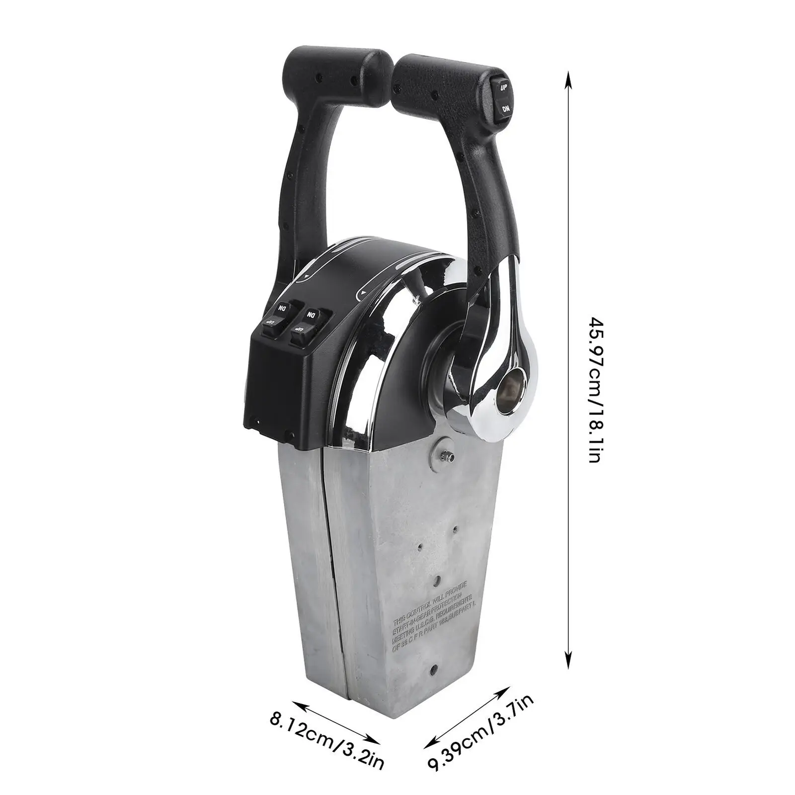 Mercury outboard top mounted dual engine control box 8M0075245 compatible with second generation throttle cable