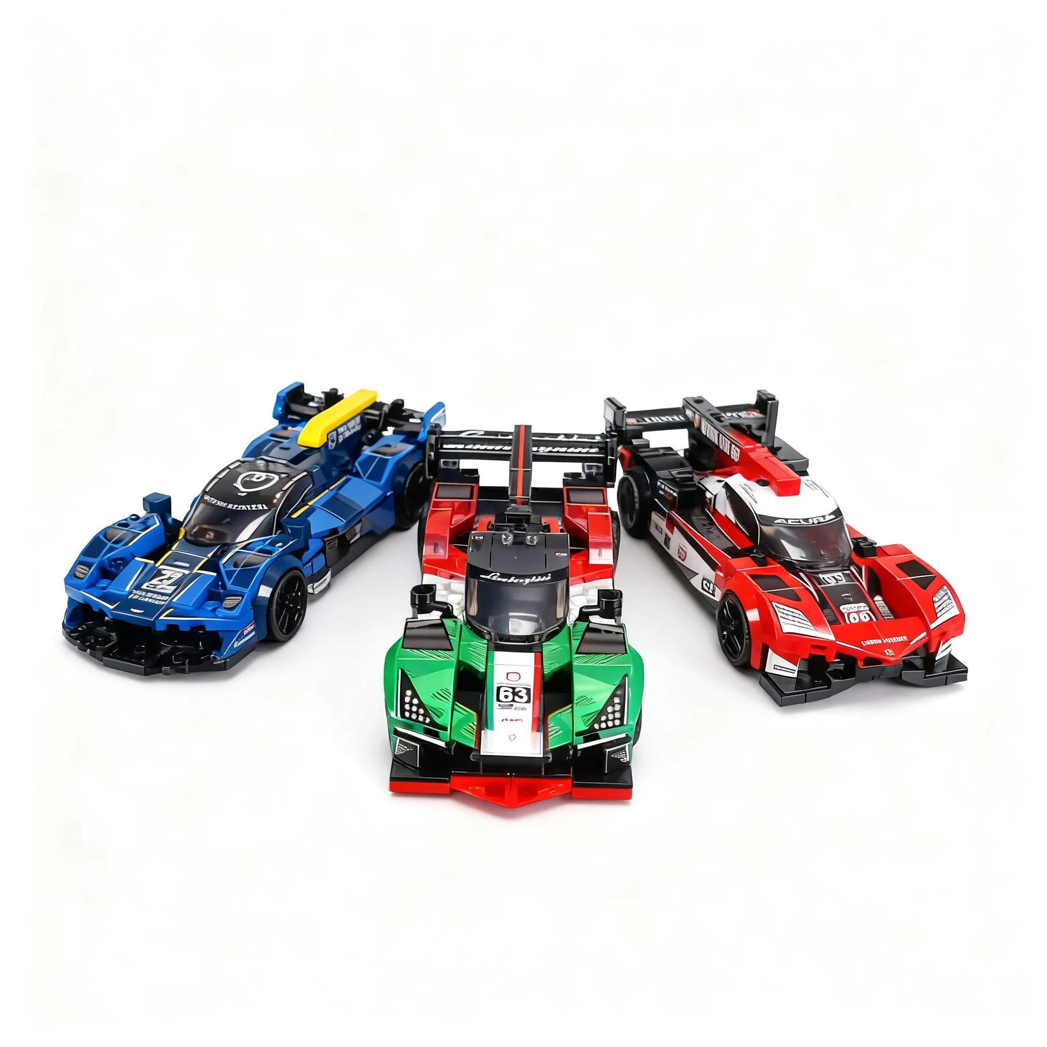 967pcs MOC city Champions IMSA 2025 bundle Model Christmas Gift Interior Decoration Decorative Ornament For Bookshelf Display