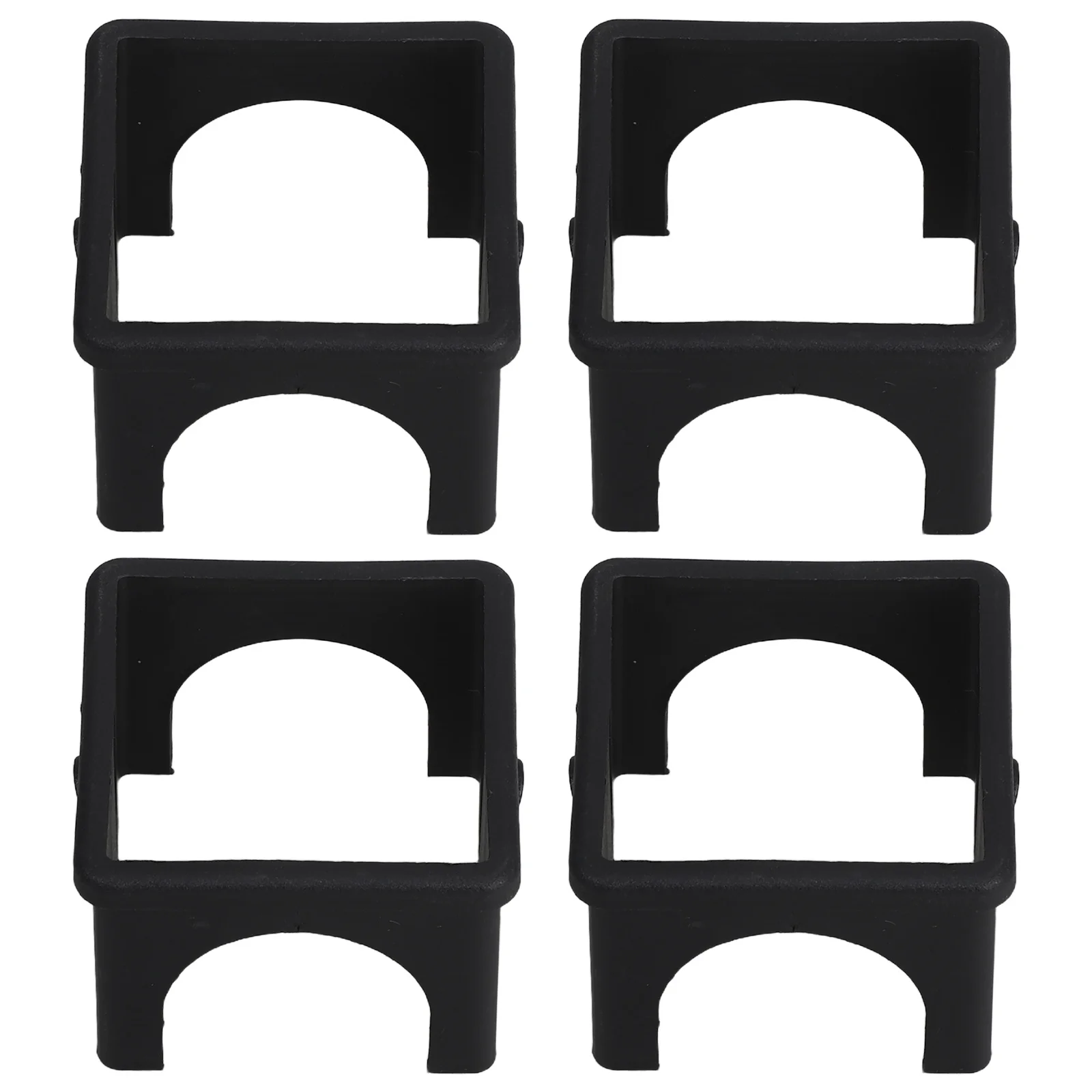 

4Pcs Hollow Square Tube Slide Sleeve for Fitness Equipment Smooth Sliding Workout Machine Stability Enhancer
