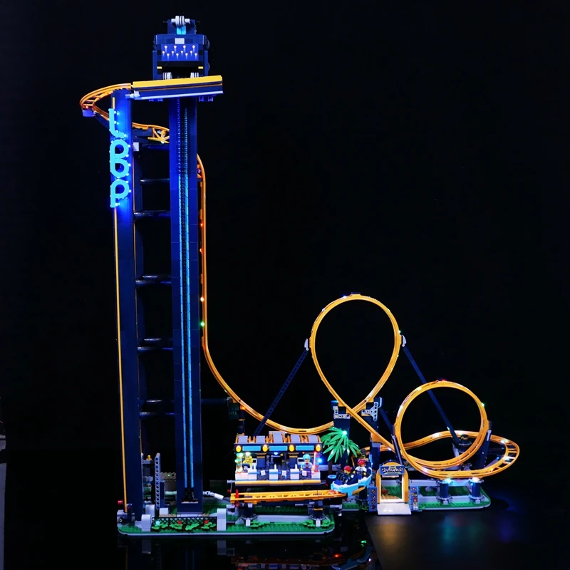 

Only LED light for Loop Coaster 10303 (NOT Include The Model)