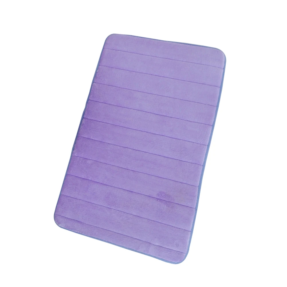 

Thickened Door Mat 40x60cm Bathroom Mats Oversized Floor Rugs Non Washable Coral Memory Foam Water Absorbing