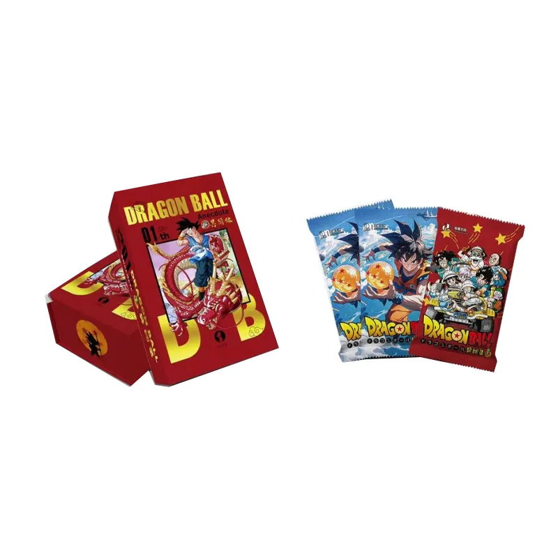 Dragon Ball Anime Game Peripheral Card SSP Flash Card Hero Son Goku Trunks Vegeta Card Boy Toy Birthday Gift Series