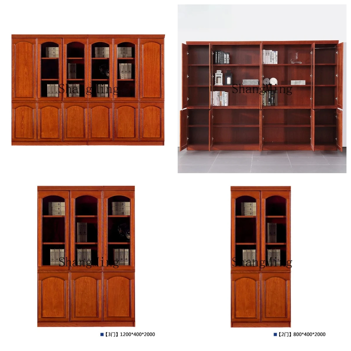 

DSA Household File Cabinet Data Solid Wood Office Furniture Cabinet File Chinese Bookcase
