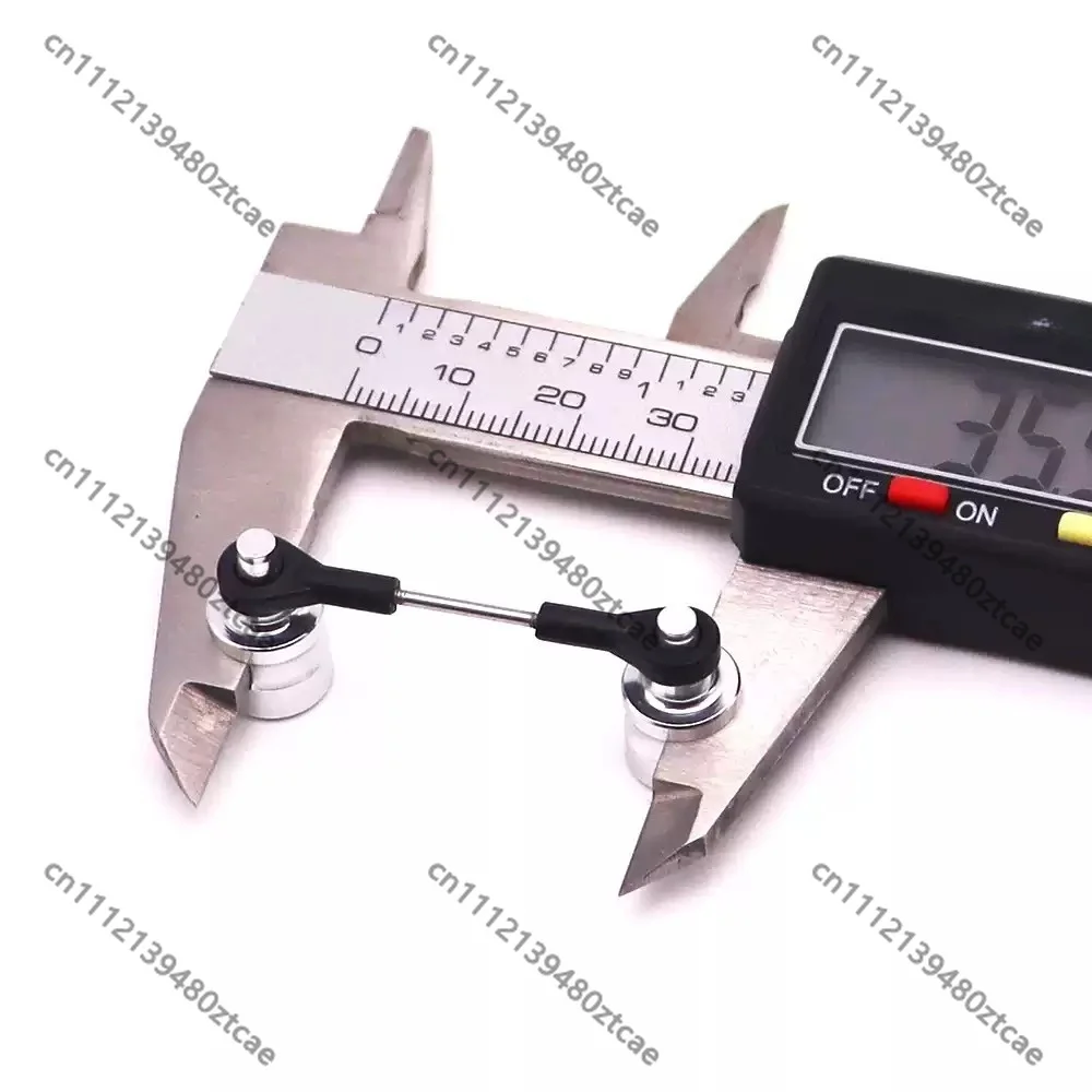 RC Helicopter Ball Link Measuring Tool, Ball Tie Rod Gauge Measurement Tool For Multi-Size Model Aircraft
