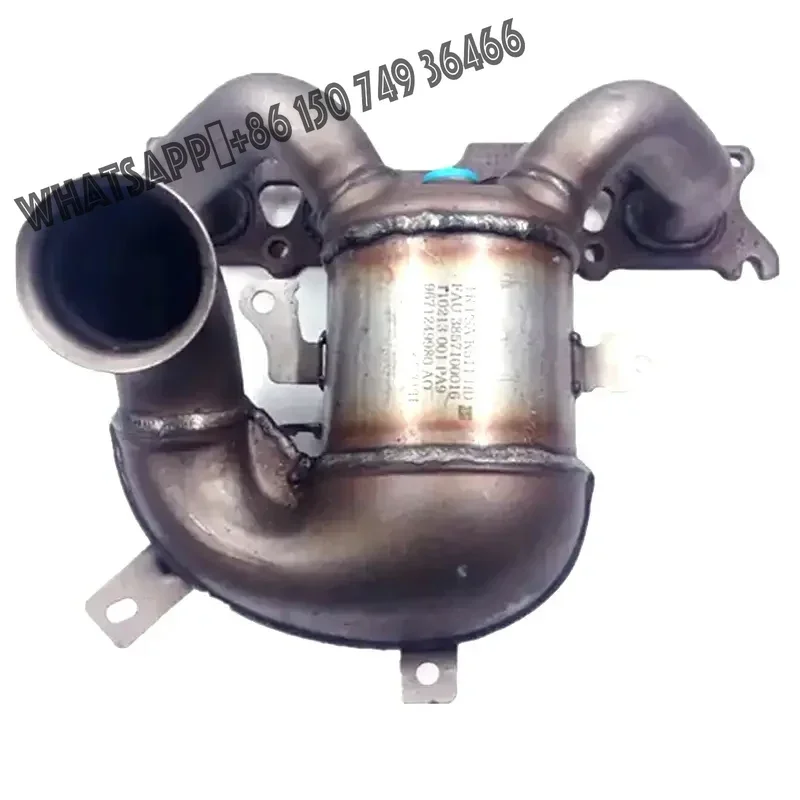 0341K9 0341R3 9801434580 Three Way Catalytic Converter for Peugeot 307 308 407 408 Citroen C4 2.0