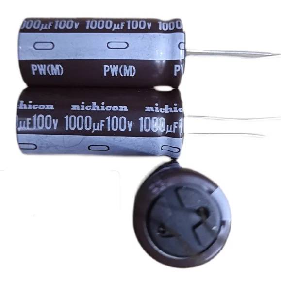 10PCS 1000uF 100V NICHICON  18x40mm 100V1000uF Aluminum Electrolytic Capacitor