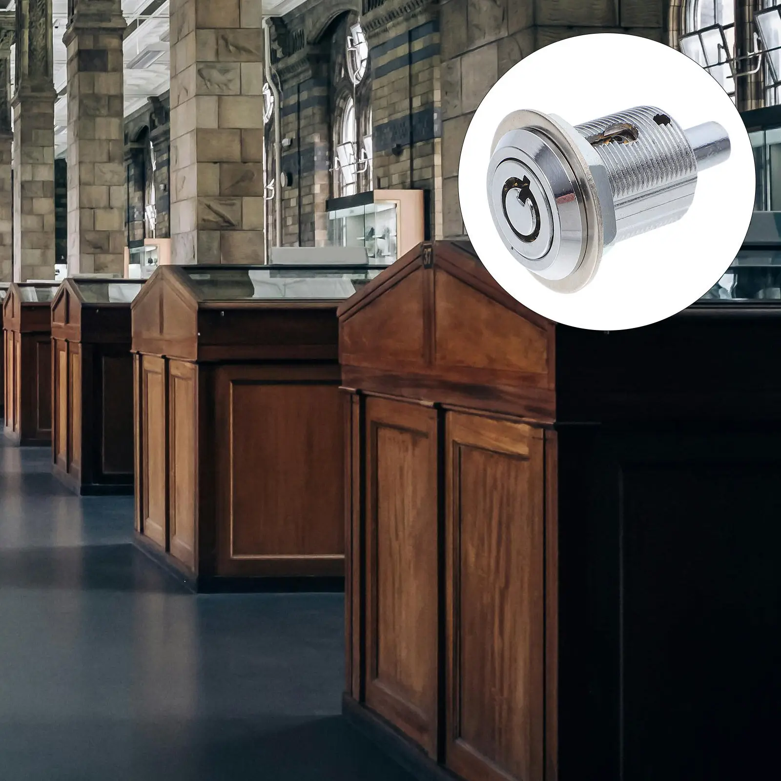 1Set Versatile Keyed Cam Lock System for Arcade Game Cabinet Trailer Door Snack Machine Hardware Furniture Mailbox Toolbox