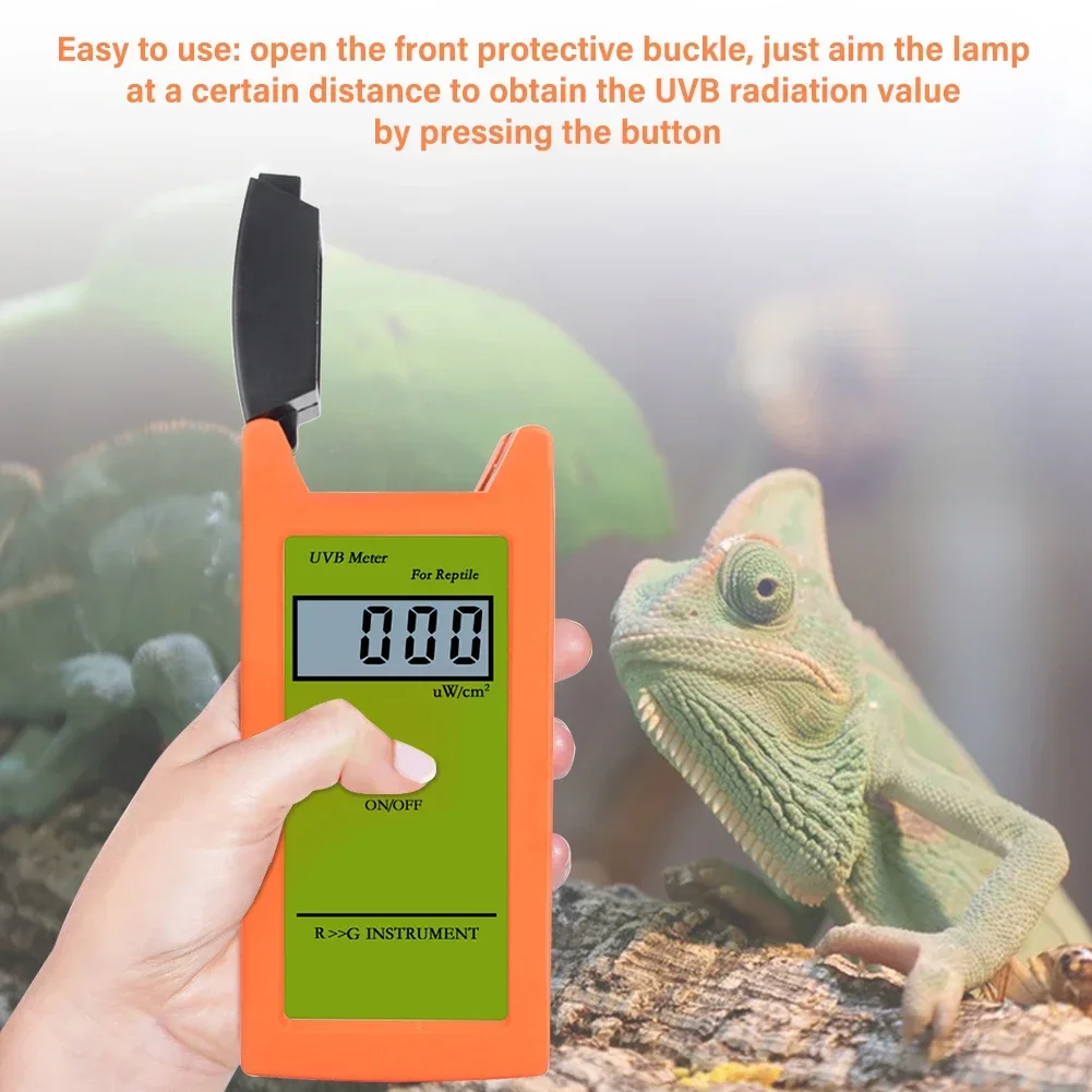 Battery Powered Indoor Use Pet Care Sun Lamp Tester UVB Measurement Accurate UVB Measurement Advanced Circuit Design