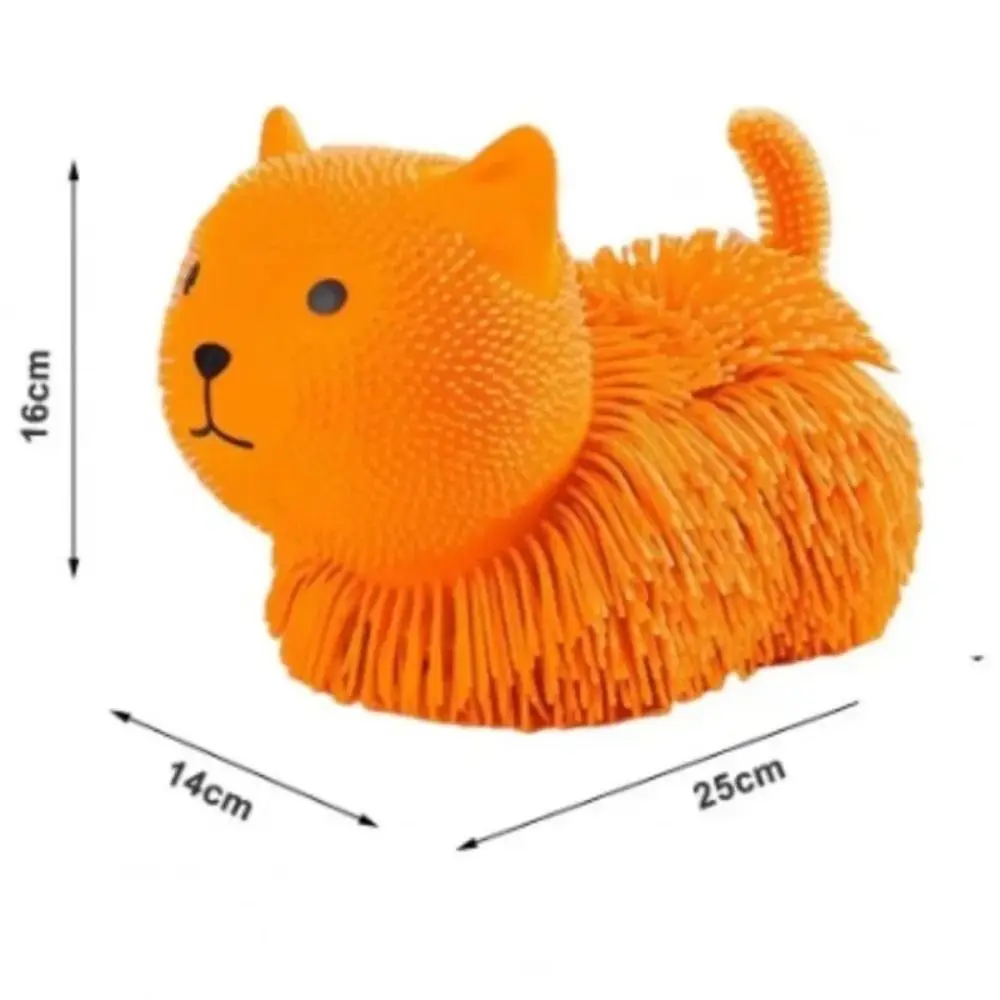 Squeeze PVC Toys Big Size Cartoon Toys Cute Fluffy Rabbit Fluffy Dog Fluffy Cat Stress Relief Toys Gifts for Kids