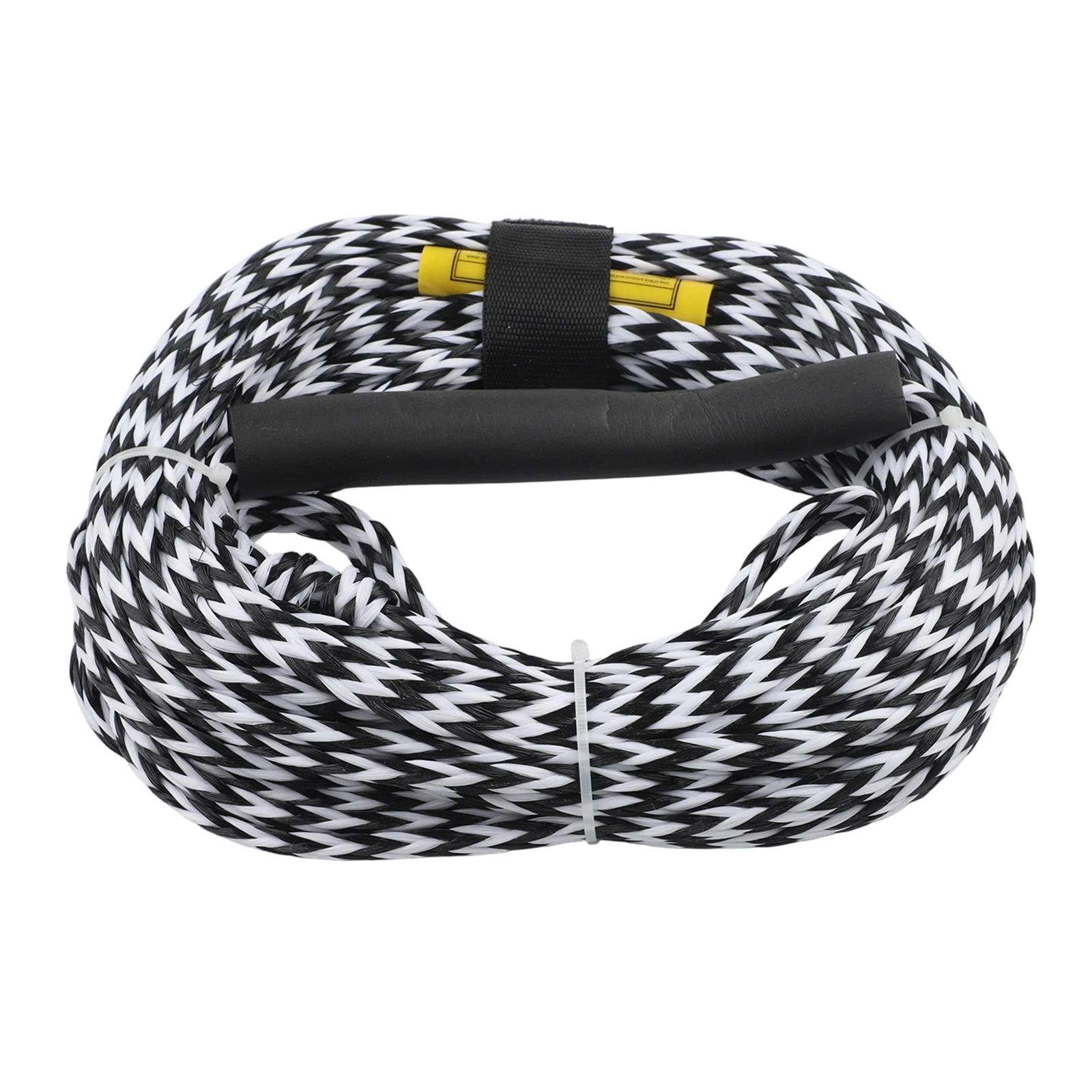 Foam Handle Tow Rope Length 60ft Boat Tow Rope Floating Design Tear Resistant Coastal High-salt Environment Sailing Training