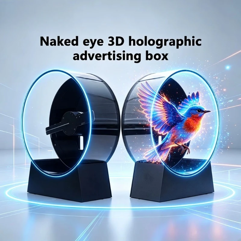 3D Hologram Fan for Digital Signage Advertising Display Box Commercial Equipment For Supermarket Bar Promotion