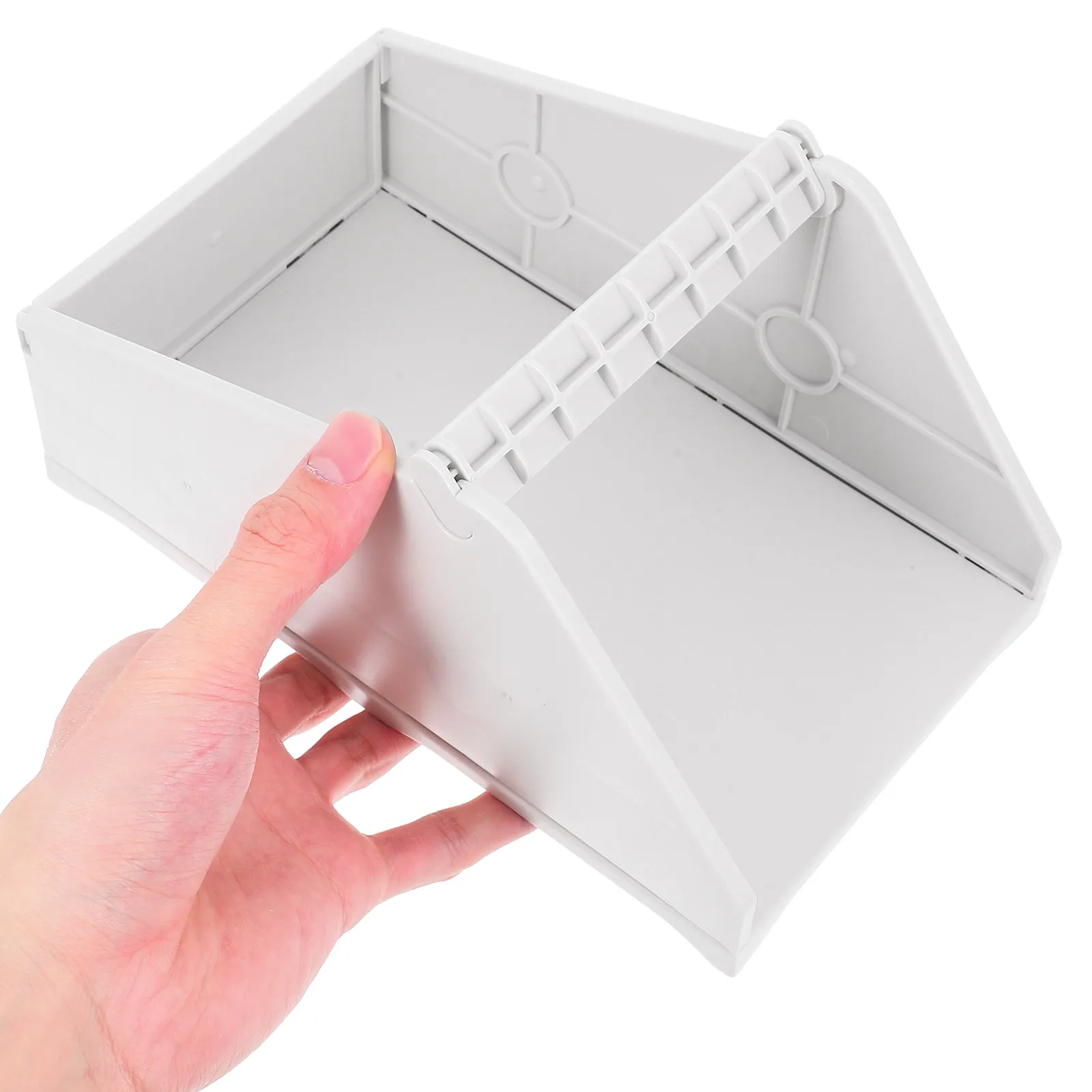 Thermal Printer Label Holder Stand for Shipping Labels Desktop Organizer Compact Space Saving Label Roll Holder for Office