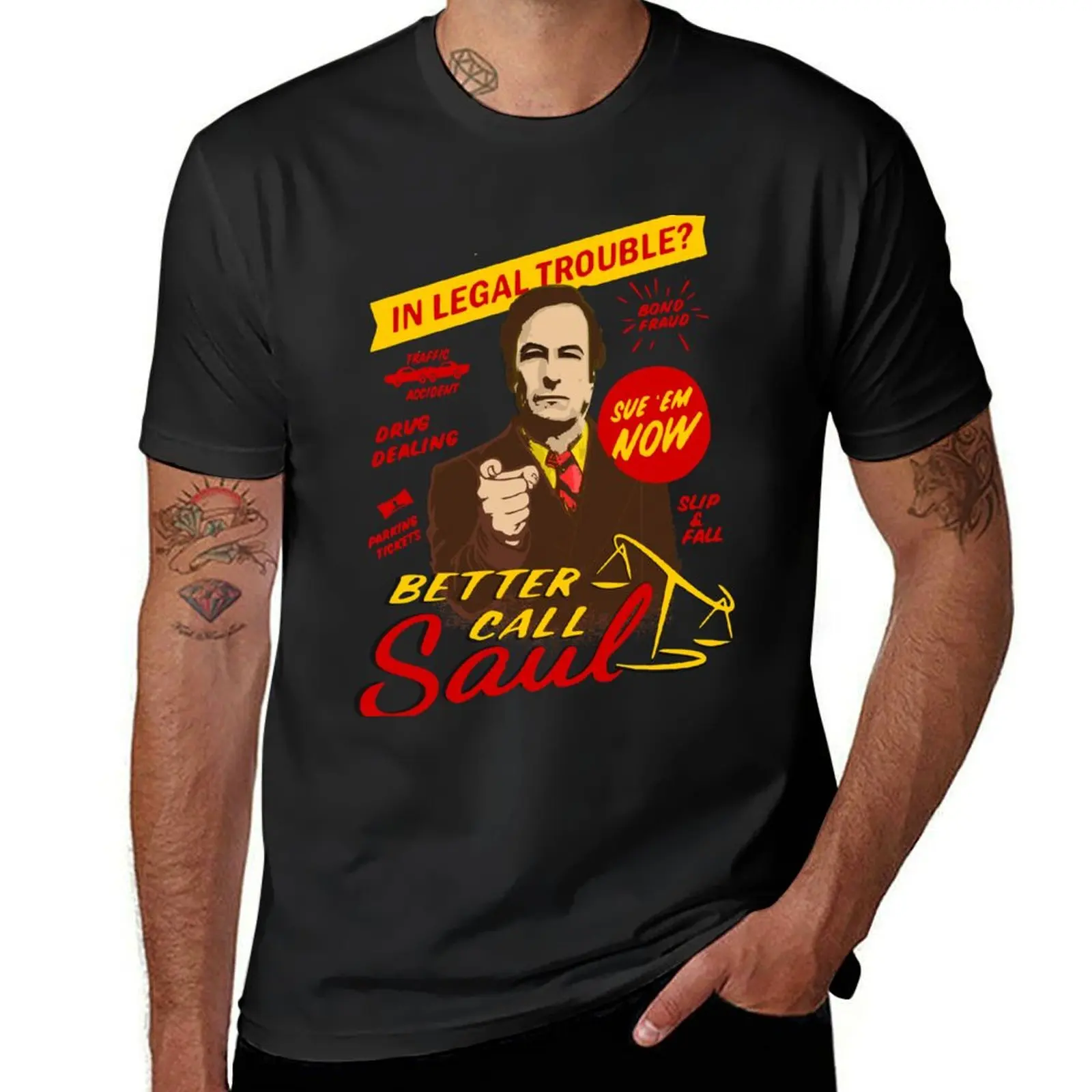 

BETTER CALL SAUL! T-Shirt cute clothes plain korean fashion oversizeds mens workout shirts