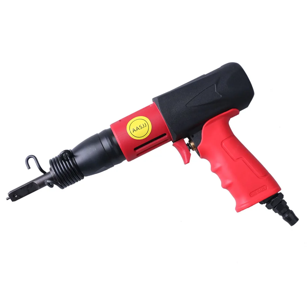 Pneumatic Rivet Gun, Air Hammer, Semi-Hollow Solid Knurled Rivet Air Hammer, Open-Type Punch Machine