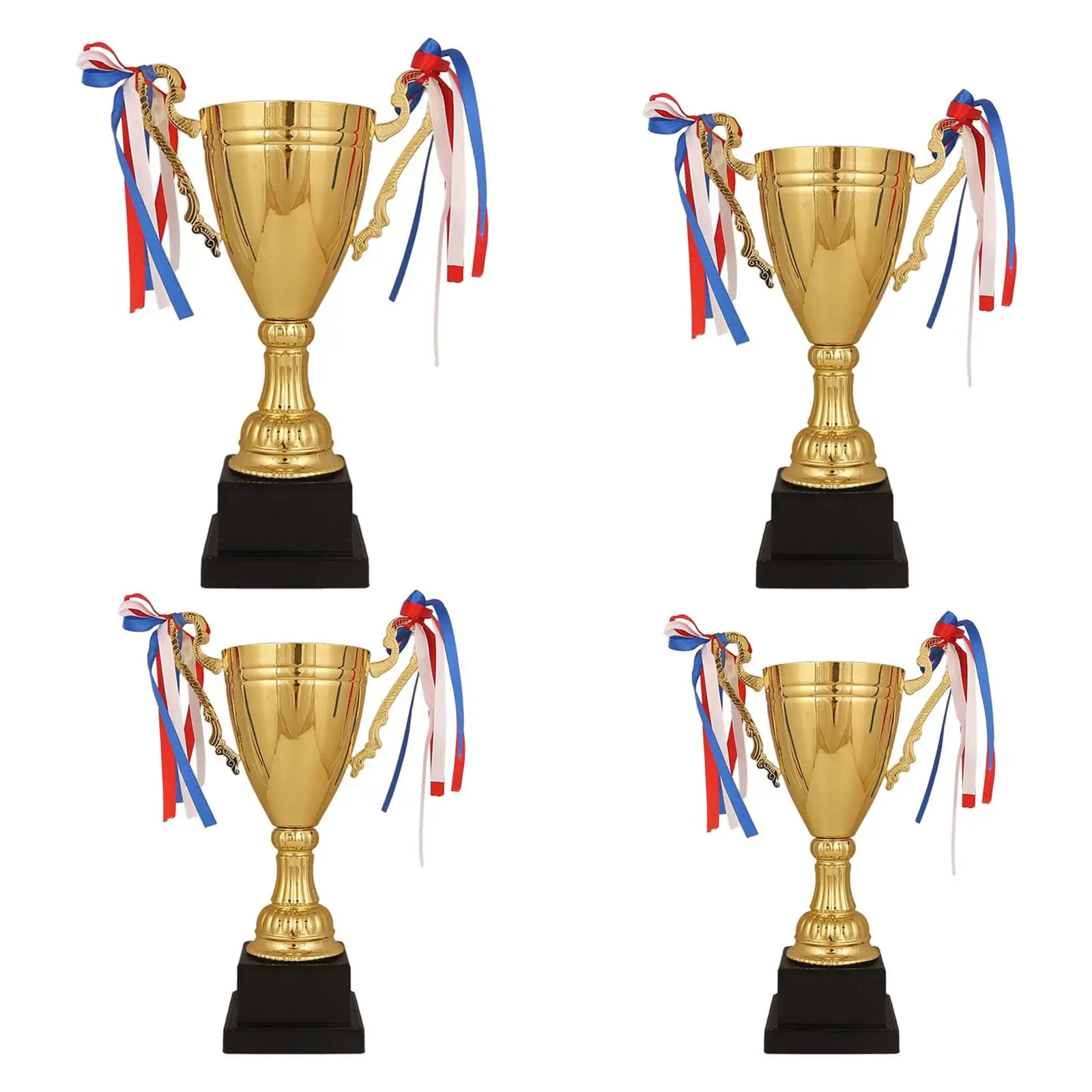 

Golden Trophy Cup Metal Large Gold Trophy Cup for School Game Celebrations Tournaments Gift Children Football Soccer