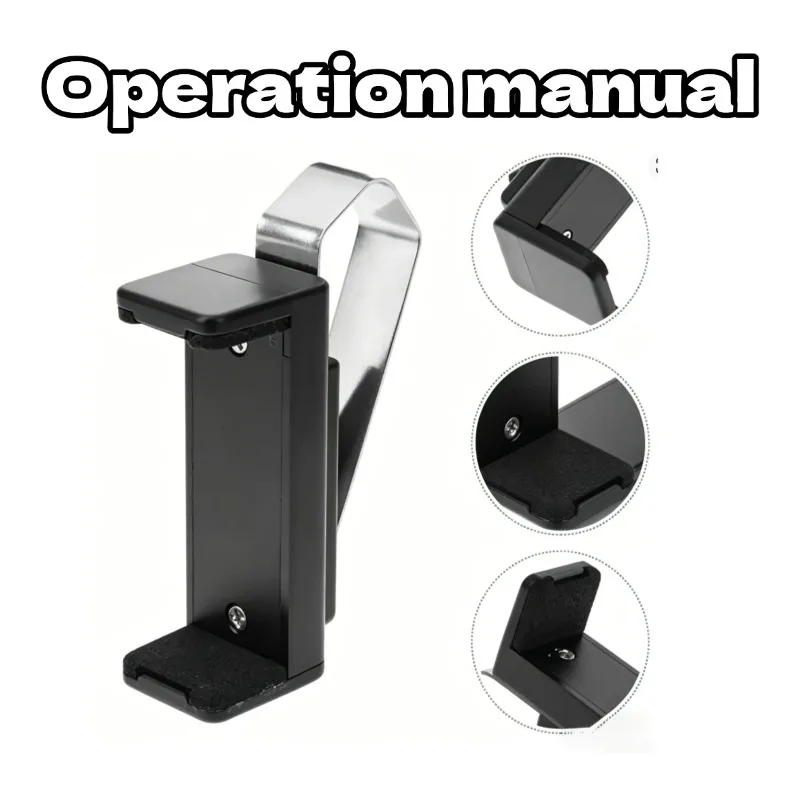 Car Sun Visor Clip Holder Gate Remote 47-68mm for Garage Door Control Car Keychain Barrier Universal Opener Quick installation