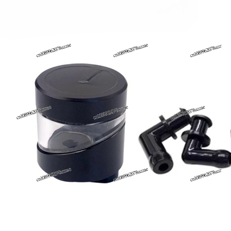 

Electric Motorcycle Modified Abalone Straight Push Up Pump Large Oil Cup Front Brake Black Left and Right Round Large Oil Pot