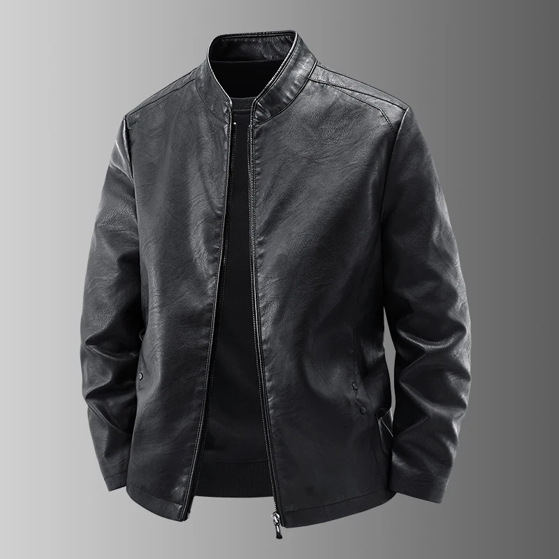 Thumbnail 3 - #41 Trending Mens Leather Coats Right Now
