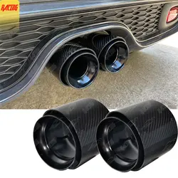 1 carbon fiber exhaust muffler head suitable for Mini Cooper no log version F54 F55 F56 F57 F60 R55