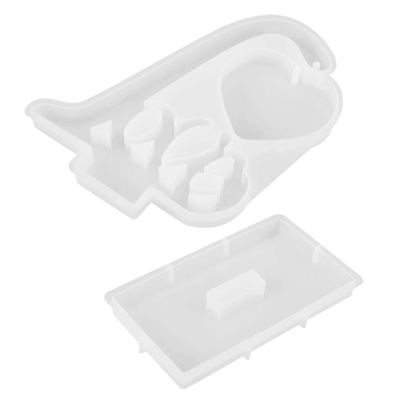 

Love Photo Frame Mold Silicone DIY Molds Epoxy Resin Craft Home Decor Heart Shape Flexible Easy Demold Reusable Wear Resistant