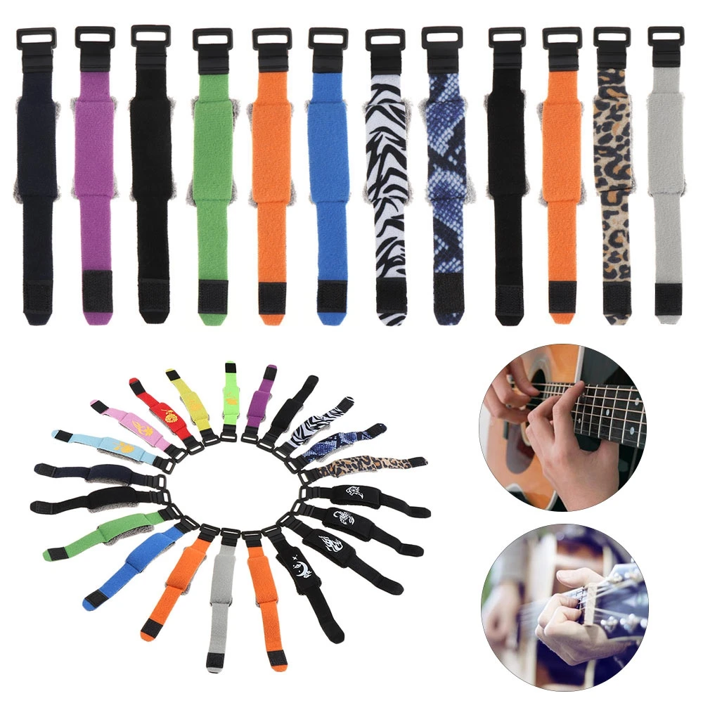 Acoustic Classic Electric Guitars Instruments Accessories Strings Mute Muter Guitar Finger Wraps Fingerboard Muting Wrap